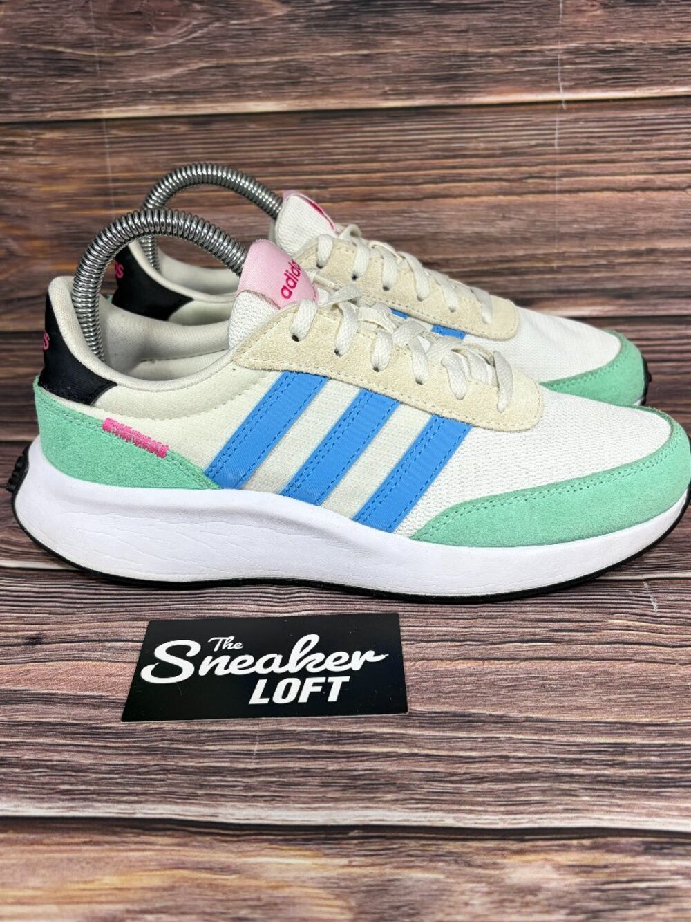 Adidas Run 70's Cloudfoam Low Retro Style Suede Women's Athletic Shoes Size 6